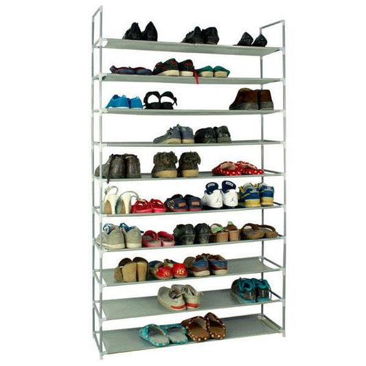 Ultra Wide Extra Large Combined Simple Shoe Rack Inkedjoy
