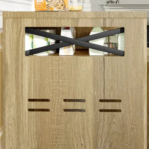 Litter Box Enclosure For 2 Cats, Farmhouse, Brown My Store