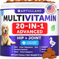 Dog Multivitamin Chewable With Glucosamine 20 In 1 Dog Vitamins And Supplements Senior & Puppy Multivitamin -120 Chews My Store