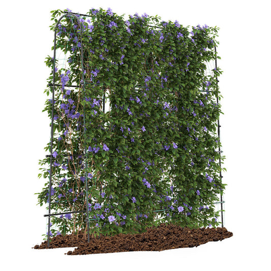 71 X 71 Inch U-Shaped Tall Garden Arched Trellis For Climbing Plants My Store