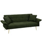 Futon Sofa , Convertible Double Sofa Bed With Folding Armrests My Store