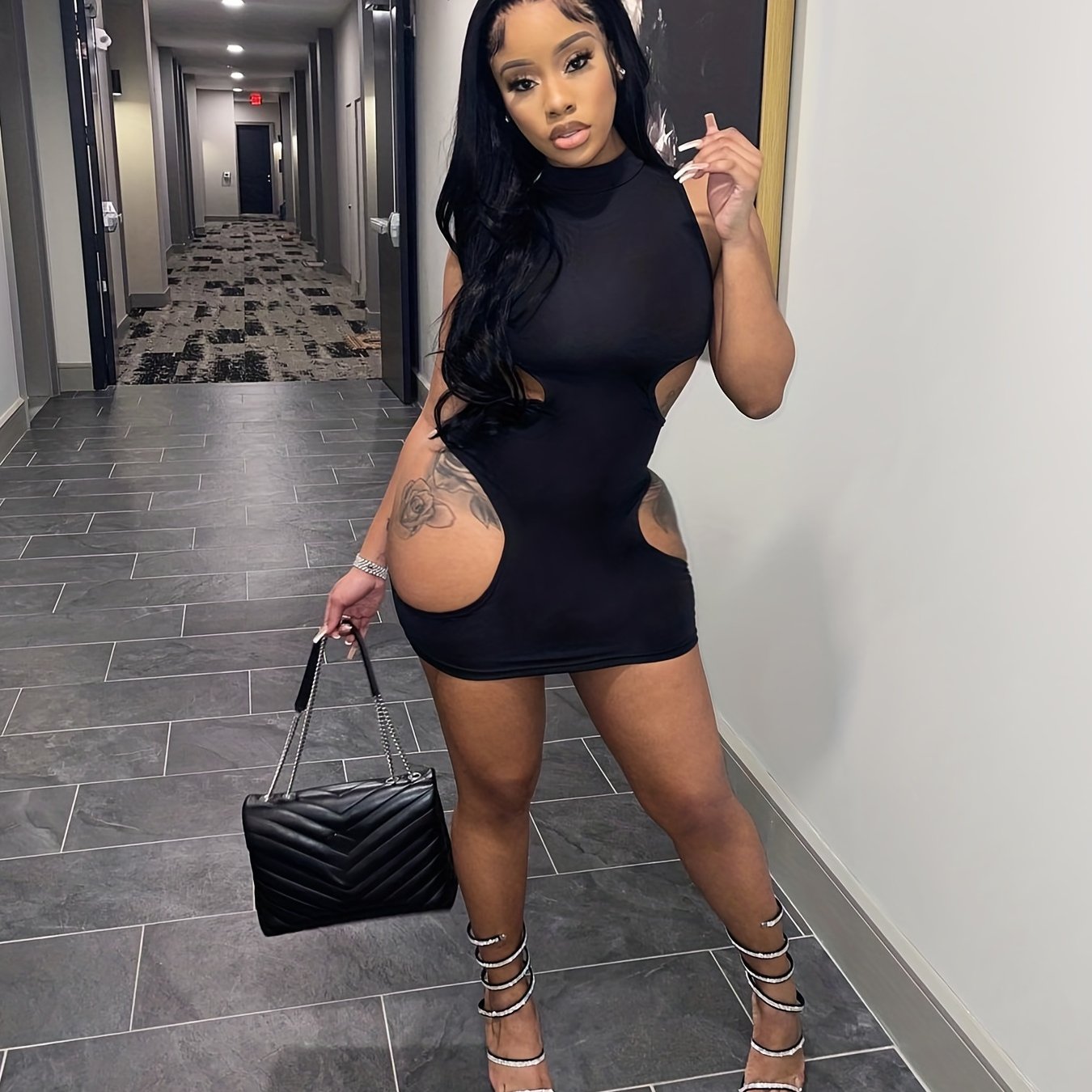 Bodycon Tank Dress - Spring Summer Fashion - Women's Clothing Ohberri