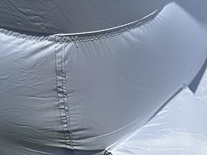 9x9x7ft Soft Play White Bounce House With Slide Ball Pit - Ohberri