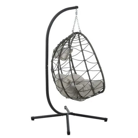 Indoor And Outdoor Swing Chairs, Hanging Basket Chairs With Stands Are Suitable For Bedrooms, Living Rooms, Balconies, And Are Prohibited From Being Sold On The Wayfair Platform My Store
