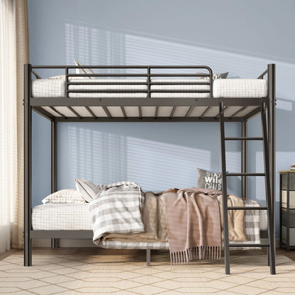 Loft Bunk Bed Twin Over Twin Size With Ladder My Store