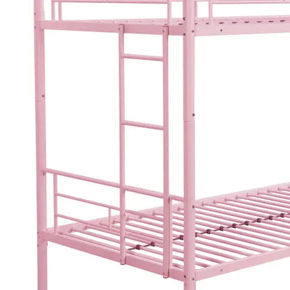 METAL BUNK BED Twin Over Twin My Store