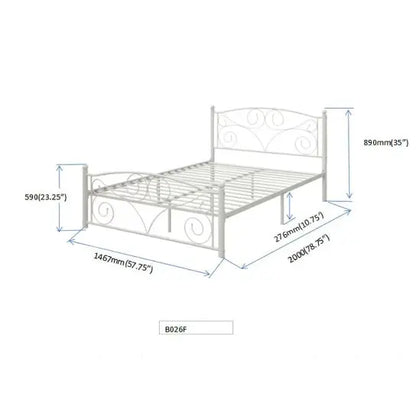 FULL METAL BED My Store