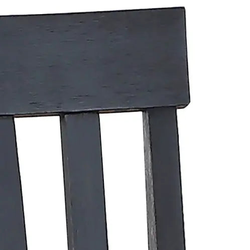 Farmhouse 5pc Dining Set Two-Tone Finish, Cottage Style Table, Schoolhouse Chairs My Store