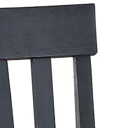 Farmhouse 5pc Dining Set Two-Tone Finish, Cottage Style Table, Schoolhouse Chairs My Store