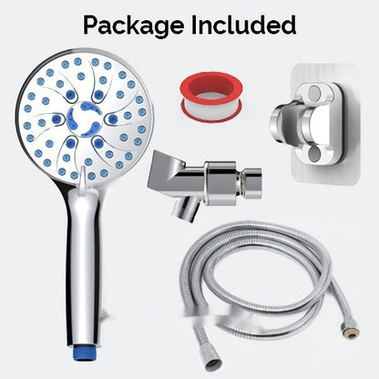 Handheld With 2 Gear Spray Gun 5 Gear Supercharged Shower Inkedjoy