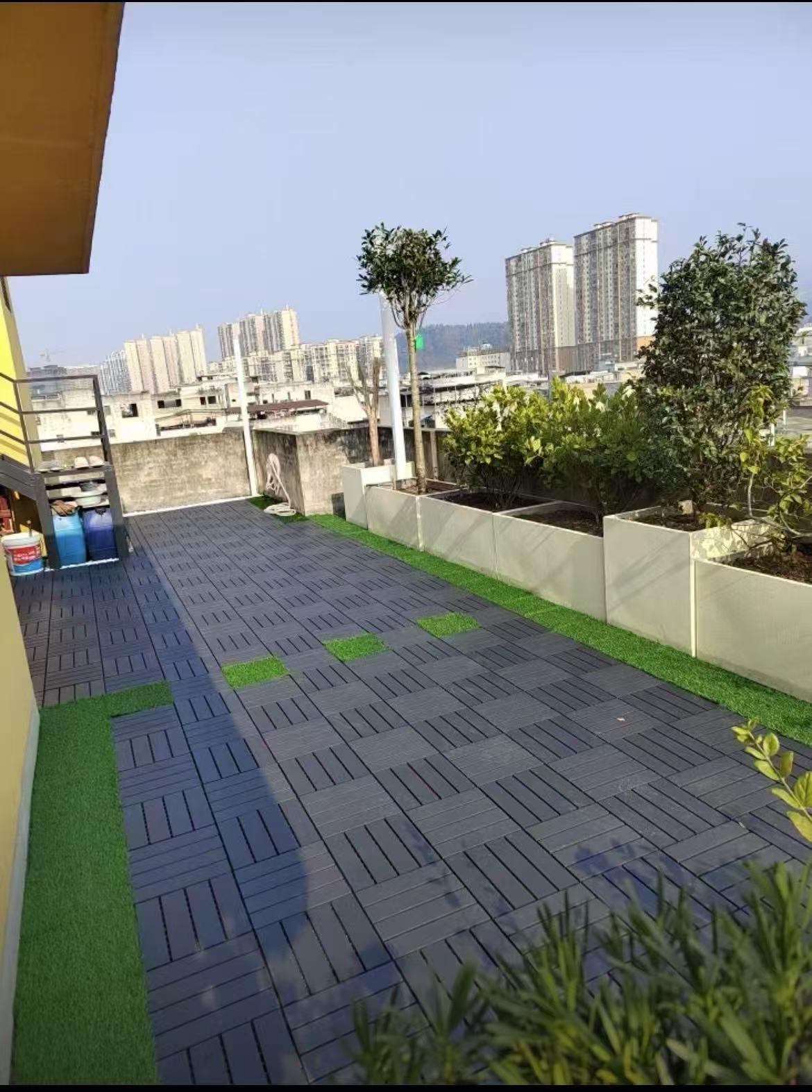 Waterproof, Wear-resistant, DIY Assembly, Garden, Courtyard, Balcony,plastic Flooring Inkedjoy
