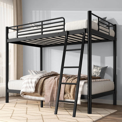 Loft Bunk Bed Twin Over Twin Size With Ladder My Store