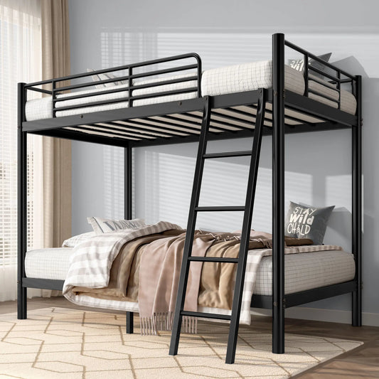 Loft Bunk Bed Twin Over Twin Size With Ladder My Store