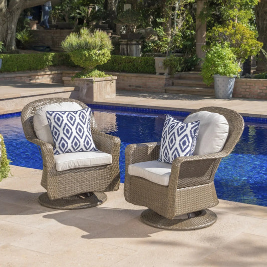 LIAM SWIVEL CLUB CHAIR  Set Of 2 My Store