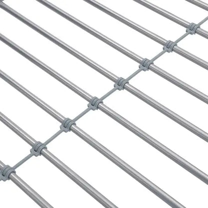 METAL BUNK BED SILVER My Store