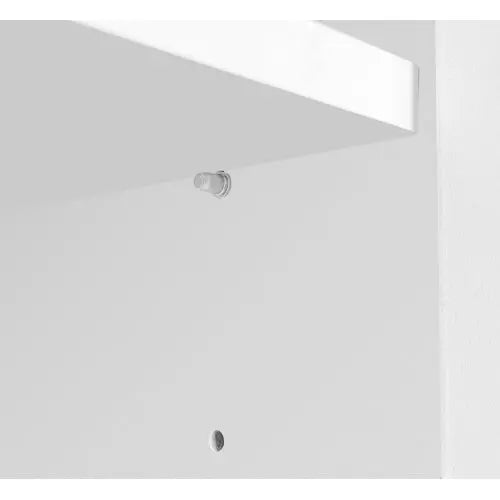 Large Spaces Shoe Cabinet High Glossy White Color With Led Light Have Moveable Shelves My Store