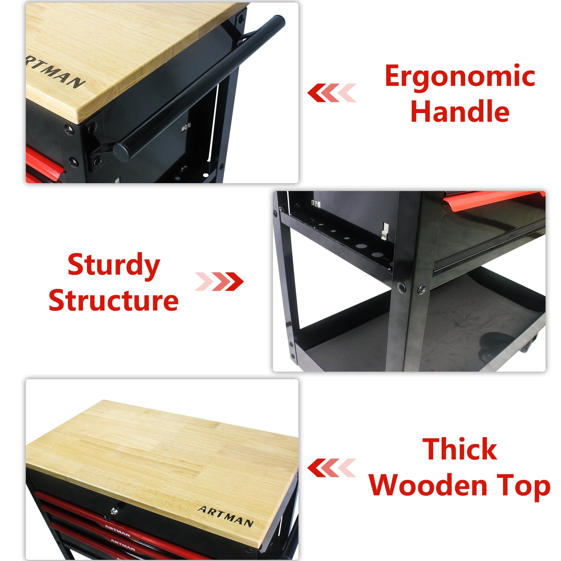 Metal Multi-tool Cart My Store