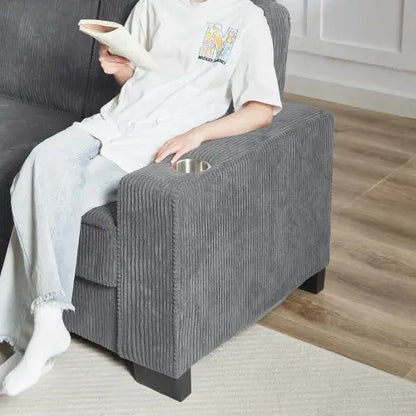 Fabric Modern Compressed Couch My Store