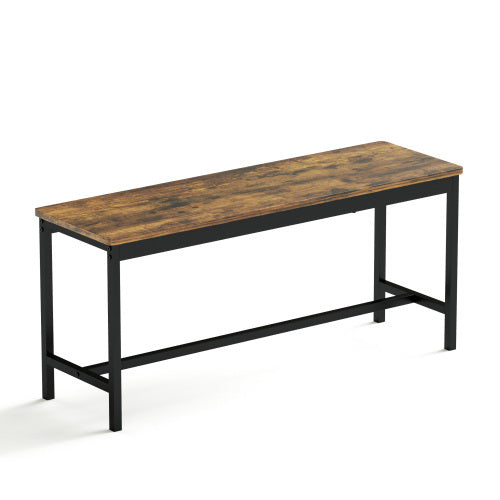 Dining Table Set, Bar With 2 Dining Table Benches Inkedjoy