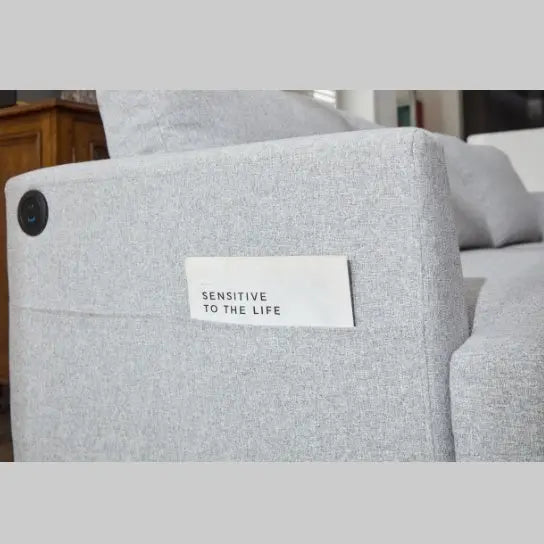 Fabric 3 Seater Couch With 2 USB My Store