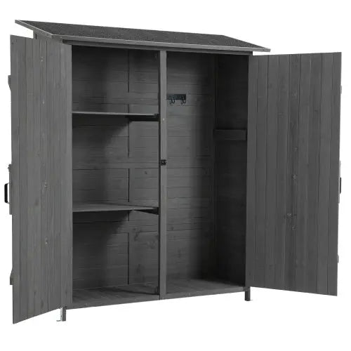 56L X 19.5W X 64H Outdoor Storage Shed My Store