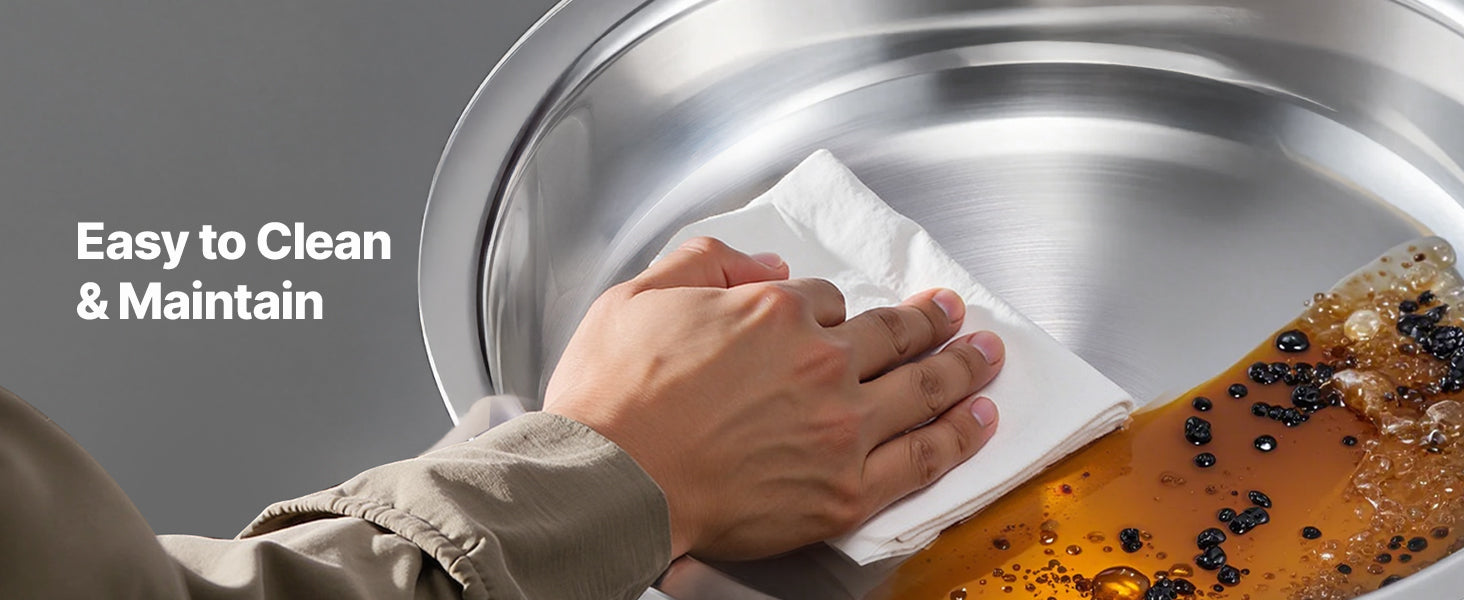 4 Pack Chafing Dish Buffet Set Stainless Steel Chafer w/4 Full Size Pan Round Catering Warmer Ohberri