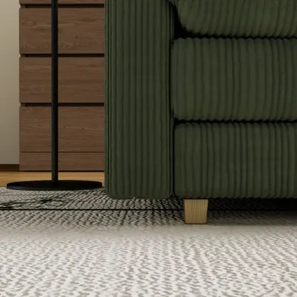 Deep Seat, 4 Pillow, Modern Sofa My Store