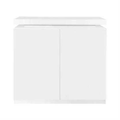Large Spaces Shoe Cabinet High Glossy White Color With Led Light Have Moveable Shelves My Store