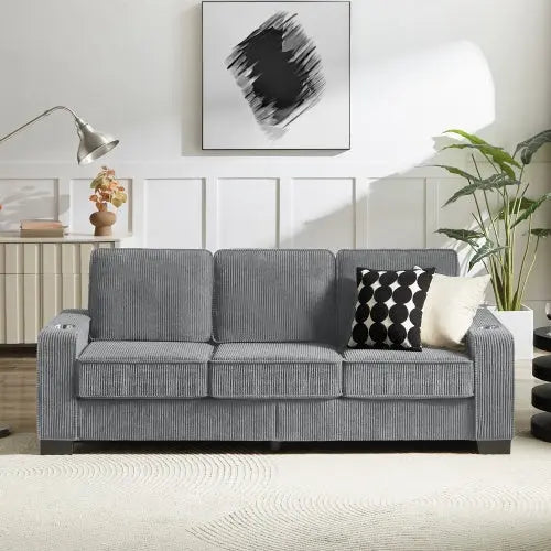 Fabric Modern Compressed Couch My Store
