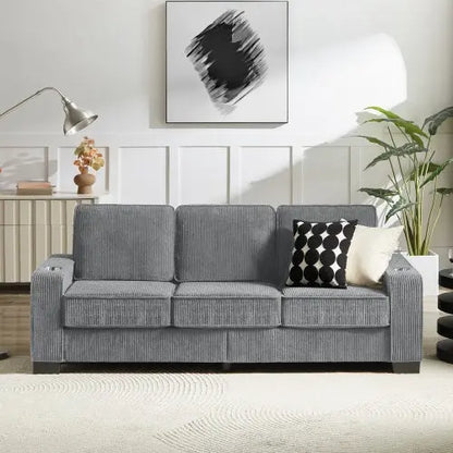 Fabric Modern Compressed Couch My Store