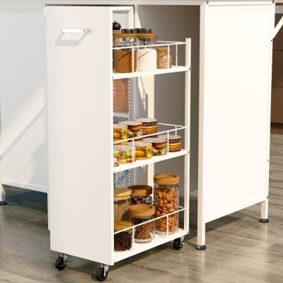Kitchen Island With Storage Space White Inkedjoy