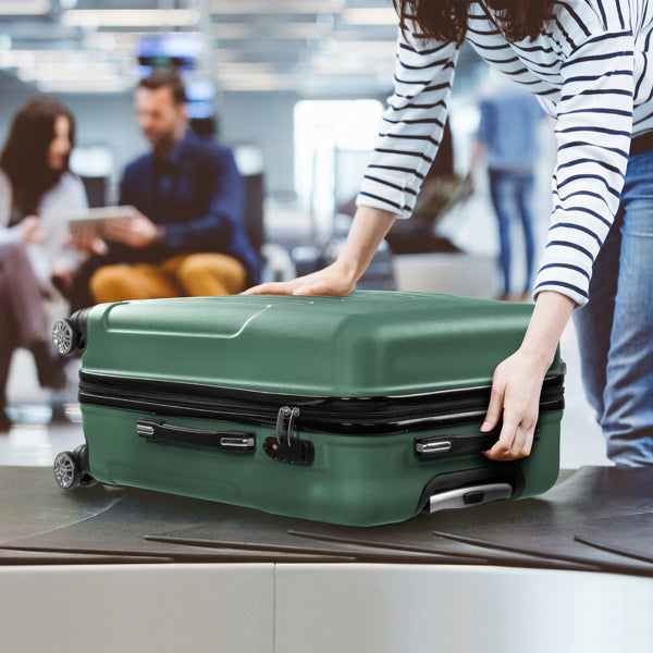 Vertical Stripe Four In One Suitcase Inkedjoy