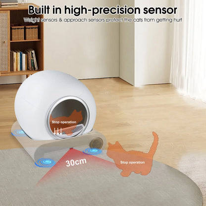 Self-cleaning Litter Box, Automatic Scooping And Deodorization My Store