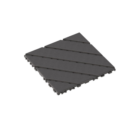 Waterproof, Wear-resistant, DIY Assembly, Garden, Courtyard, Balcony,plastic Flooring Inkedjoy