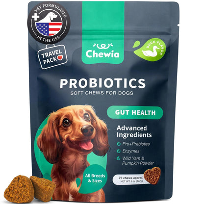 Gut Health Immunity Yeast Balance Itchy Skin Allergies Probiotics And Digestive Enzymes -180 Probiotic Chews For Dogs My Store