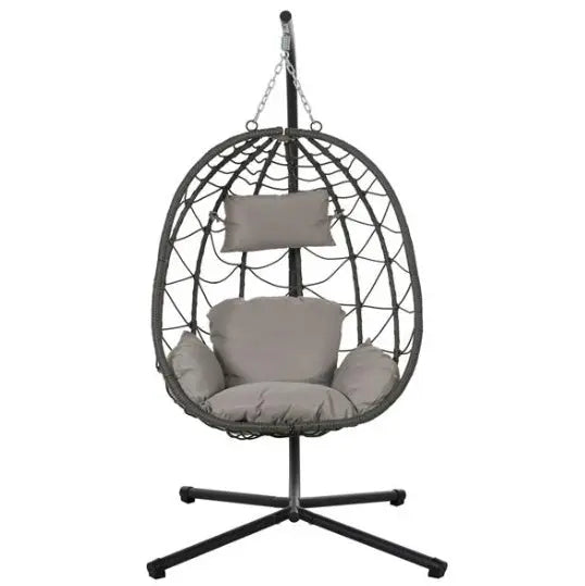 Indoor And Outdoor Swing Chairs, Hanging Basket Chairs With Stands Are Suitable For Bedrooms, Living Rooms, Balconies, And Are Prohibited From Being Sold On The Wayfair Platform My Store