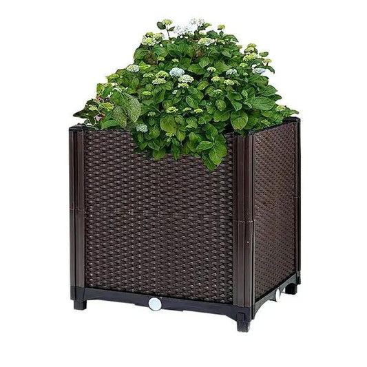 Raised Garden Bed Plant Growth Box With Self-watering System For Garden My Store