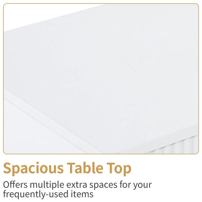 White P2 Density Board, Corrugated Surface, Six Layers And Seven Drawers, Drawer Cabinet My Store