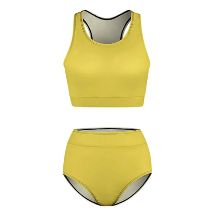 Ladies Two Piece Bikini Swimsuit Inkedjoy