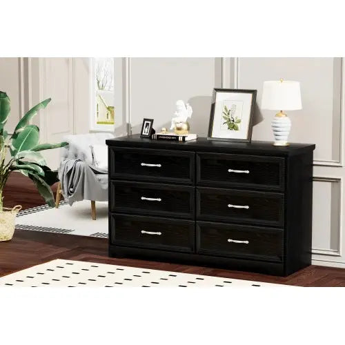 Chipboard 6 Drawer Dresser My Store