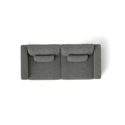 Modern 3 Seater Sofa, Upholstered Compressed Cushions My Store