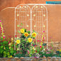 2 Pack Metal Garden Trellis 86.7 X 19.7 Rustproof For Climbing Plants Outdoor Inkedjoy