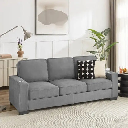 Fabric Modern Compressed Couch My Store