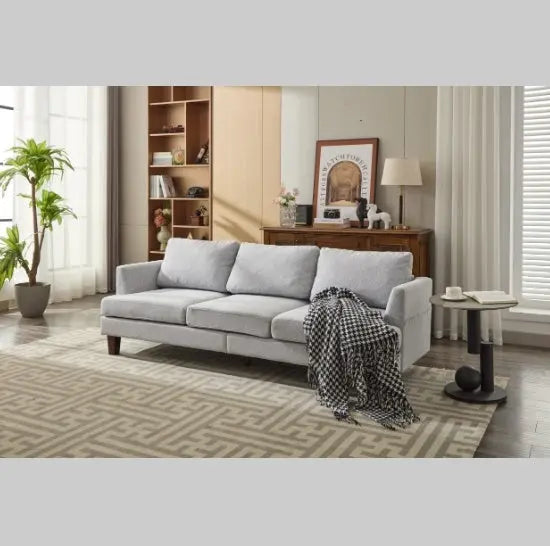 Fabric 3 Seater Couch With 2 USB My Store