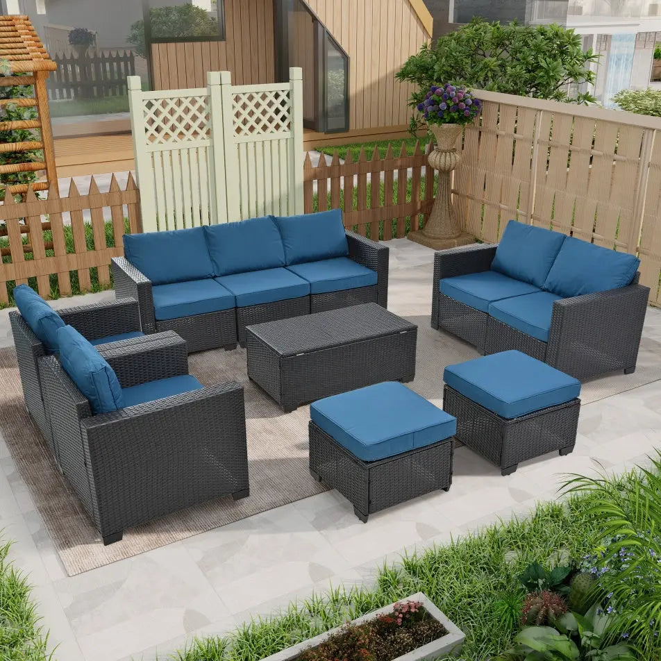 10 Piece Patio Furniture Set My Store