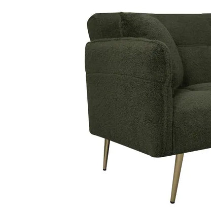 Futon Sofa , Convertible Double Sofa Bed With Folding Armrests My Store