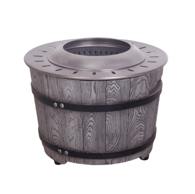 Smokeless Fire Pit Fueled With A Woody Appearance Inkedjoy