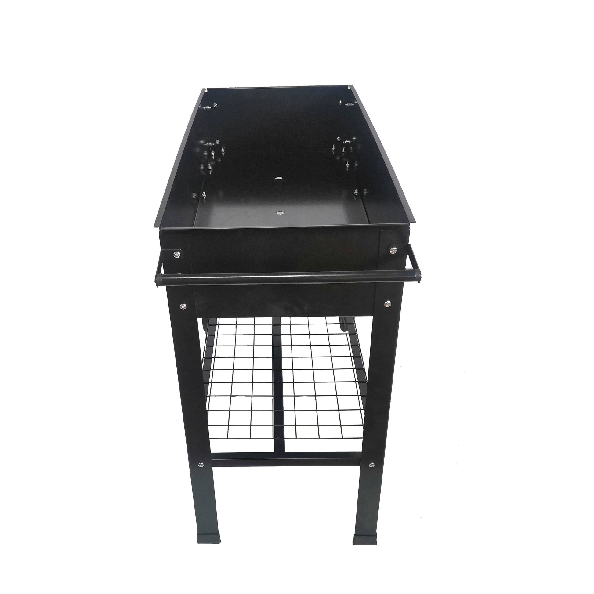 Mobile Metal Raised Garden Bed Cart With Legs Inkedjoy