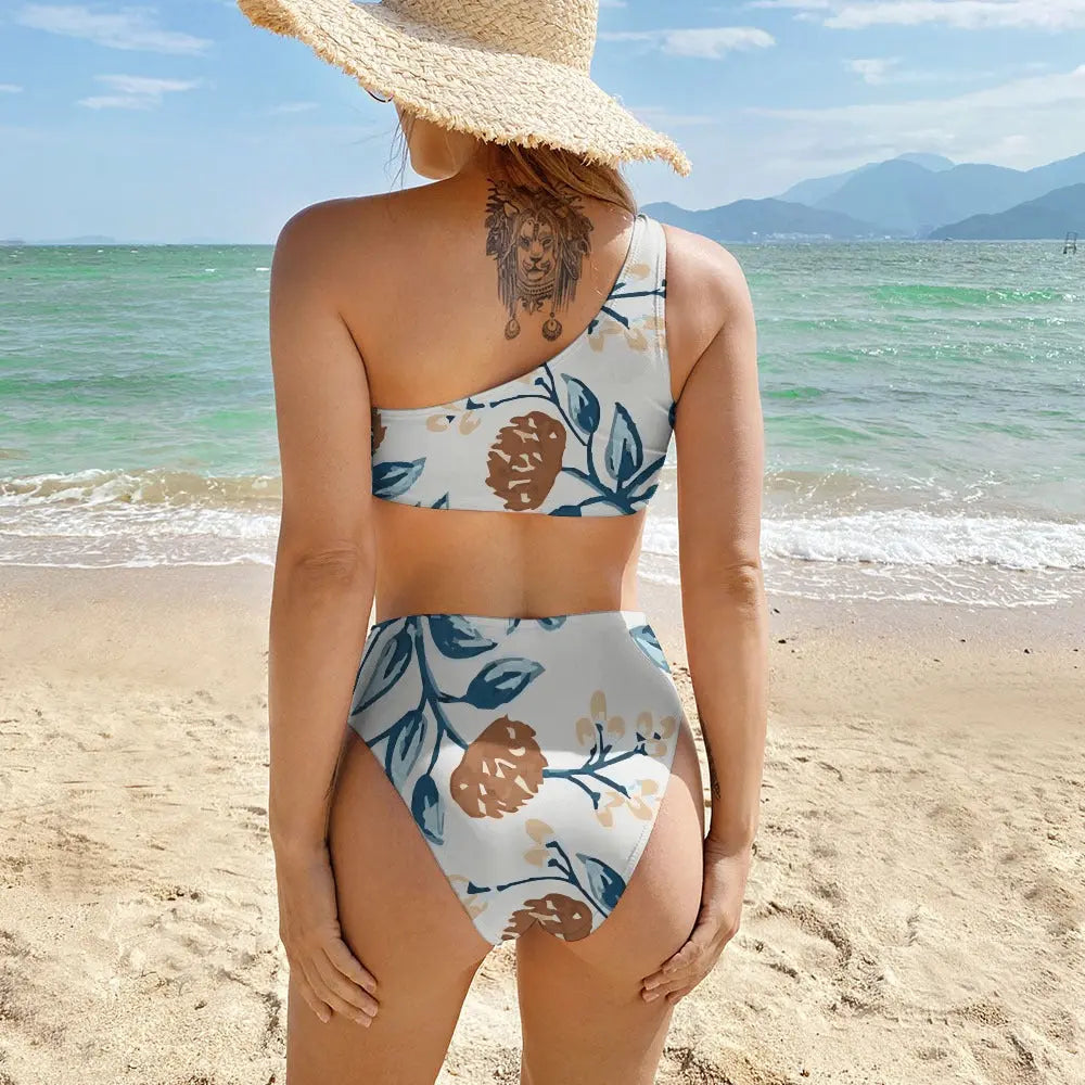 Sexy Two Piece Bikini Swimsuit Inkedjoy