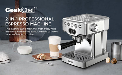 Geek Chef Espresso Machine Inkedjoy